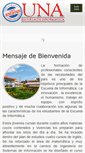 Mobile Screenshot of escinf.una.ac.cr