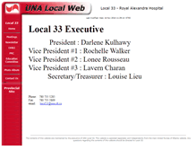Tablet Screenshot of local33.una.ab.ca