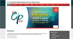 Desktop Screenshot of congresopedagogia.una.ac.cr