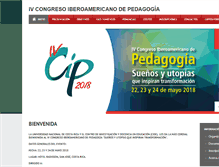 Tablet Screenshot of congresopedagogia.una.ac.cr